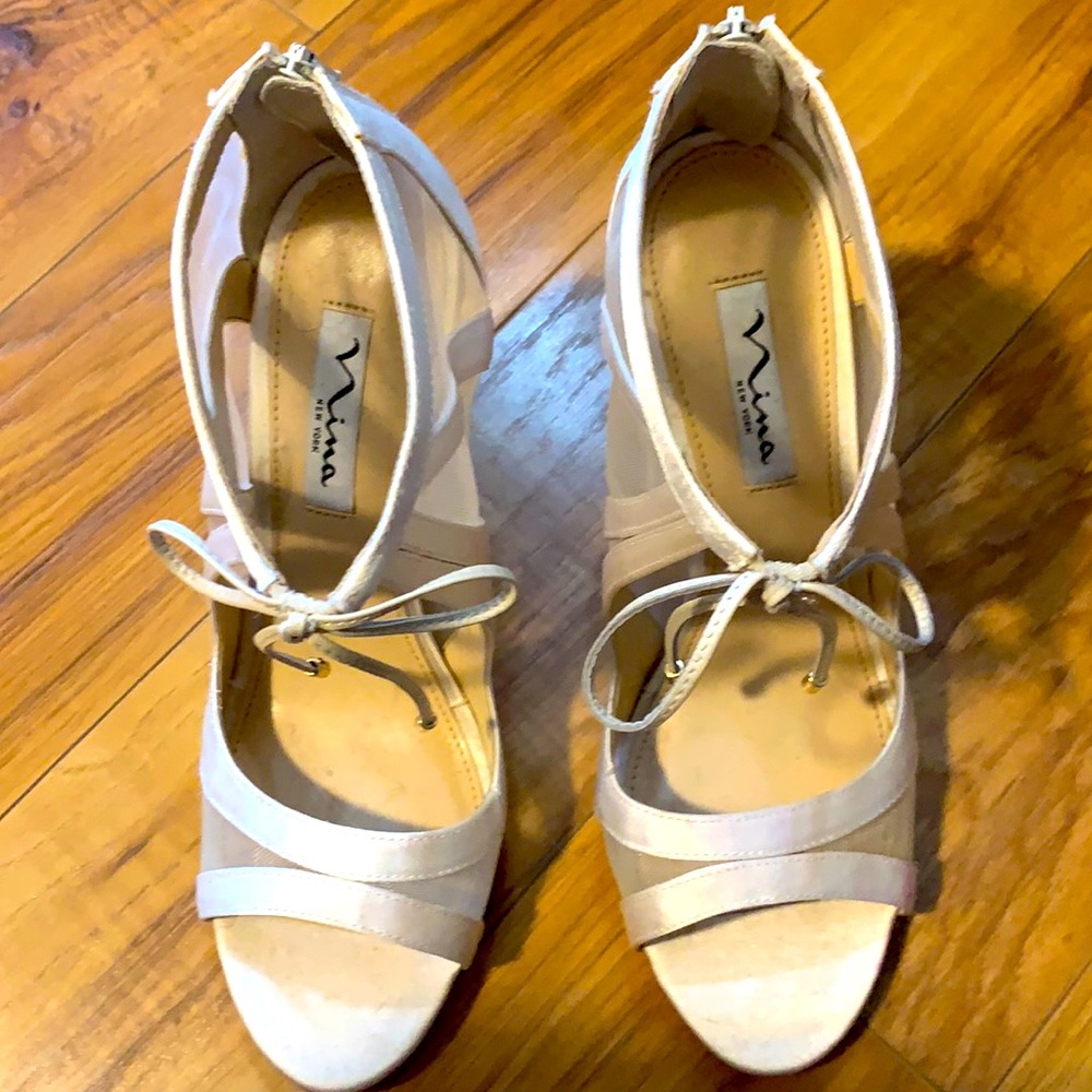 Nina satin Heels